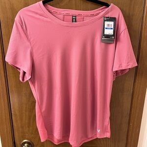NWT XL pink under armour tee